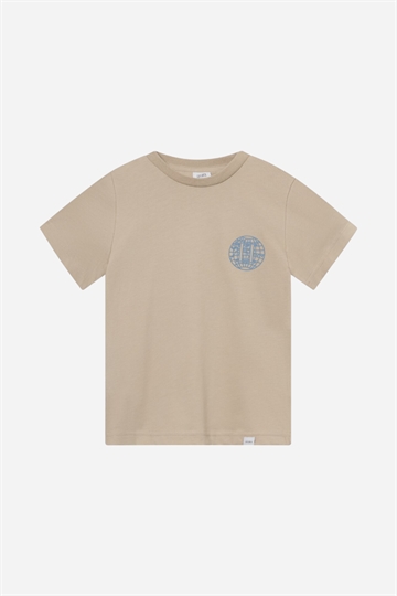 Les Deux Globe T-Shirt - Lätt ökensand/WDB